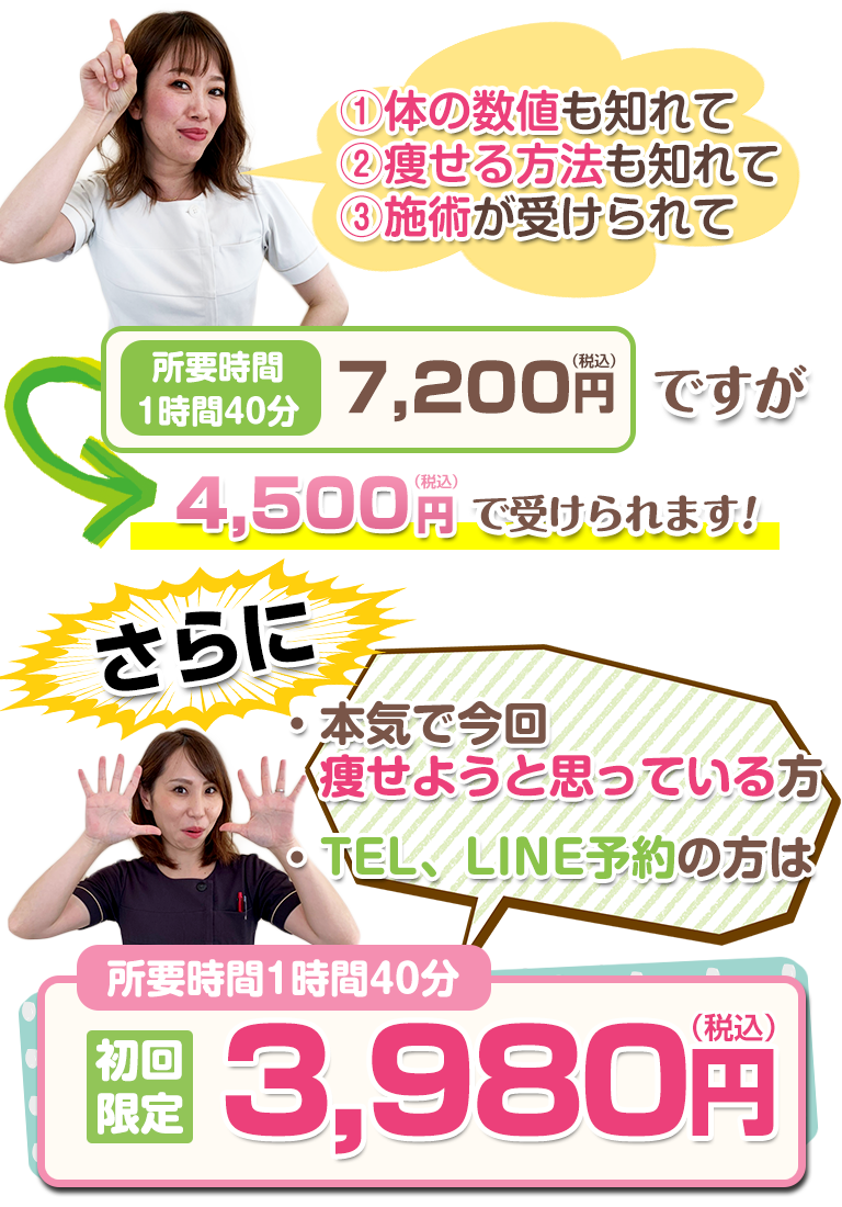 柳川 ダイエットコース初回限定画像